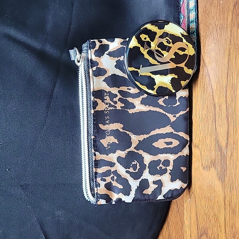 Victoria's Secret Mirror and Cosmetic Case